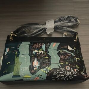 Spartina 449 bag New York map pretty bag brand new!